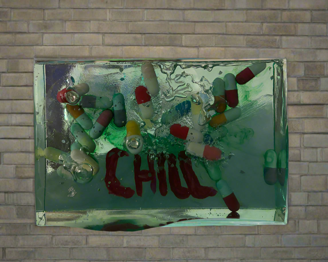 chill Pill Paperweight